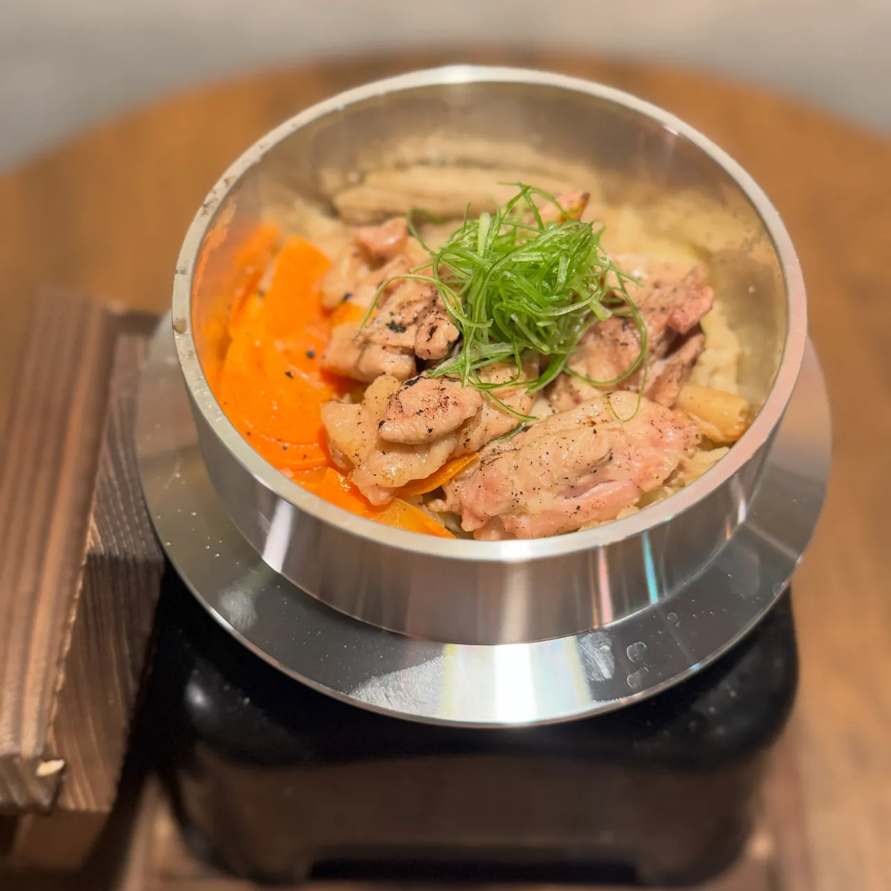 秋の夜に食べたくなる、炊きたての釜飯🍂